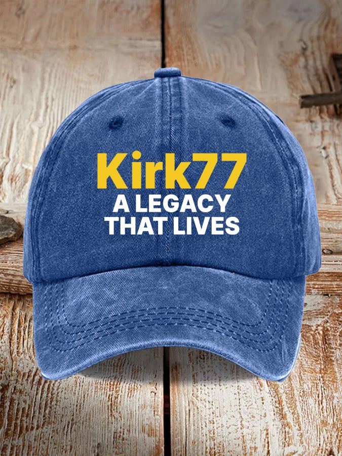 Retro A Legacy That Lives Print Baseball Cap