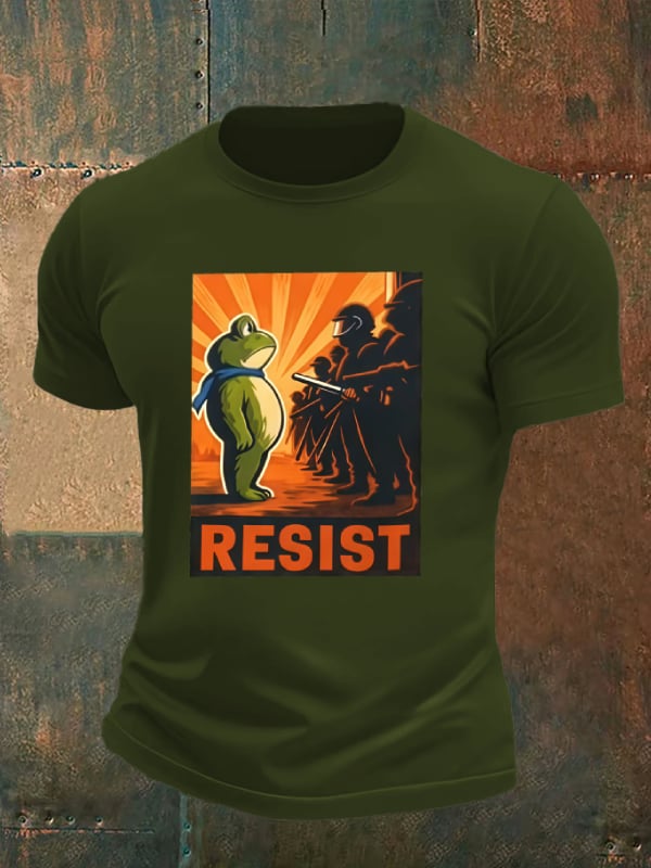Men's Portland Frog Resist Print T-shirt