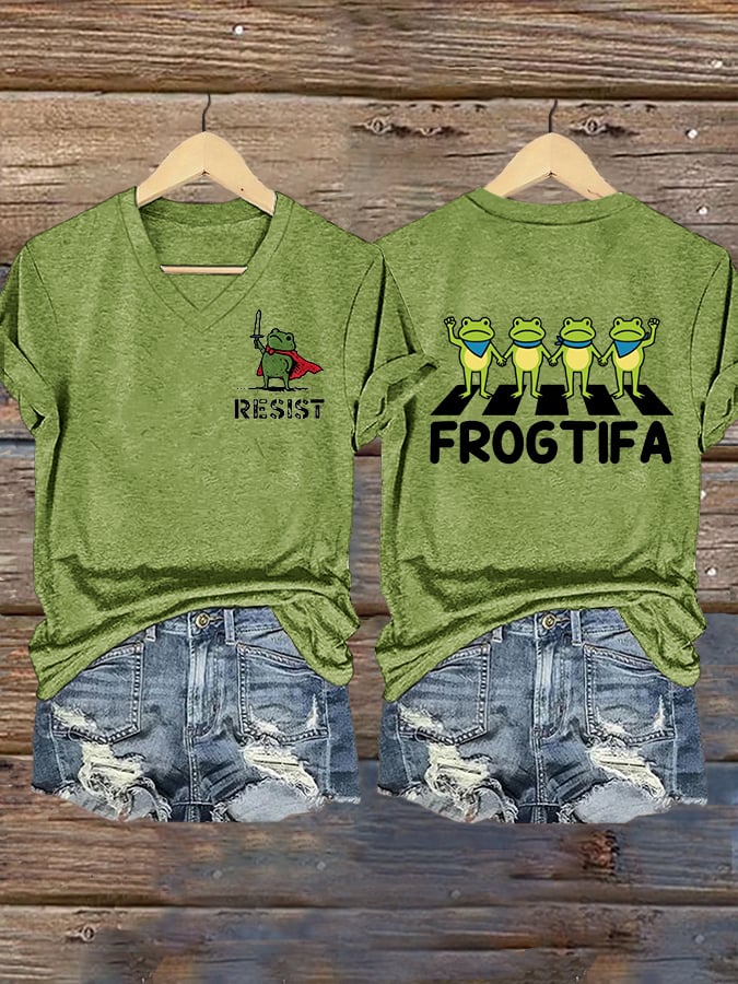 FDT printed casual T-shirt