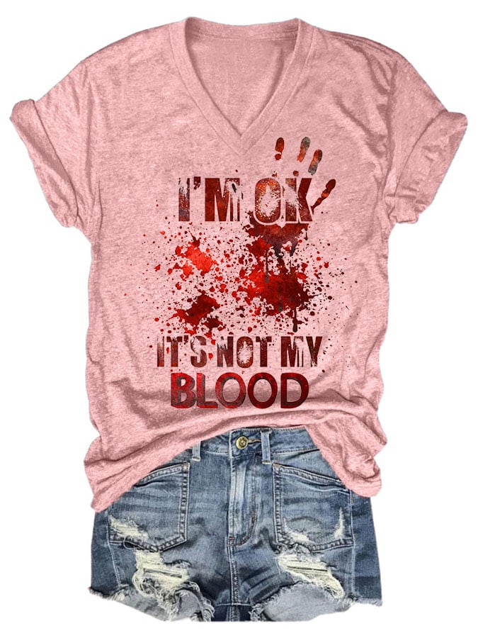 Halloween Ladies Print T-Shirt