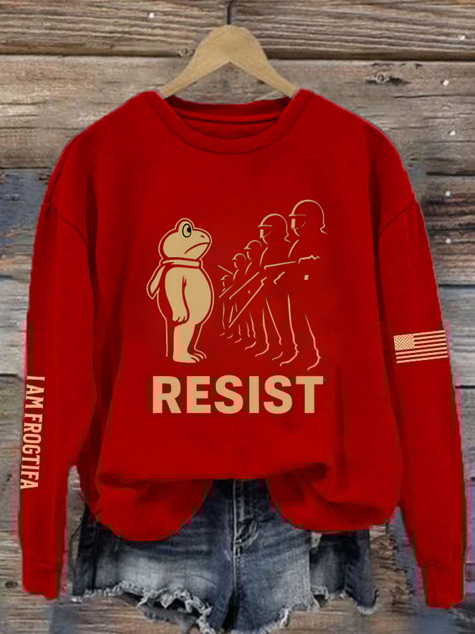 Women's FDT Print Casual Sweatshirt