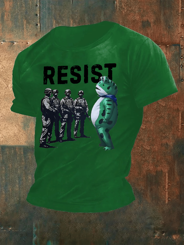 Men's Portland Frog Resist print T-Shirt