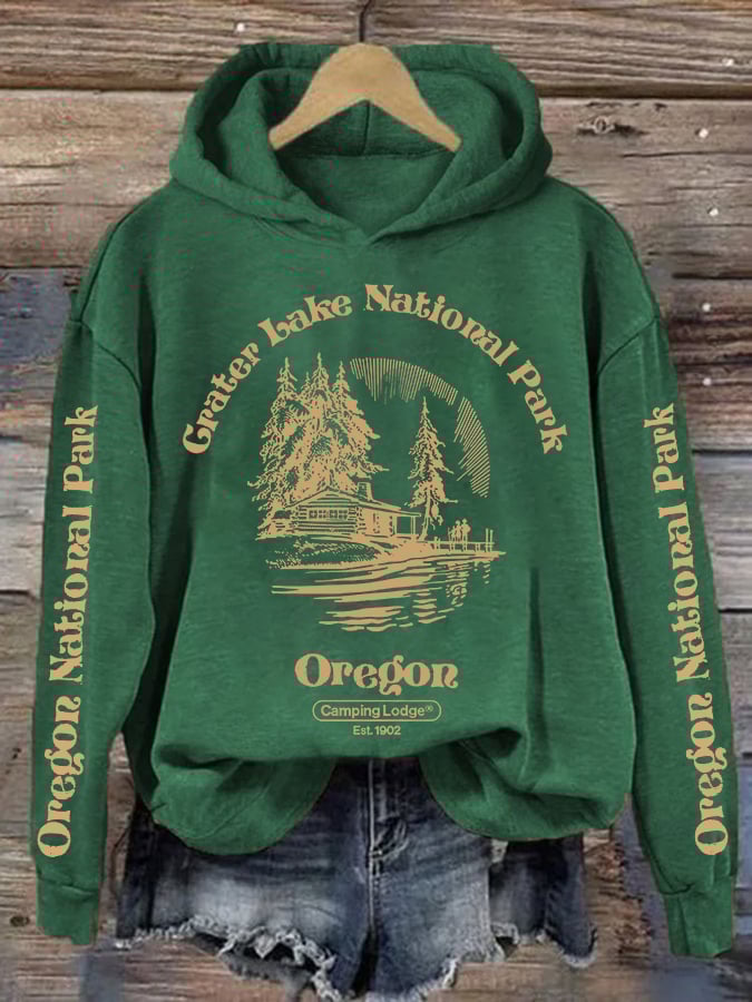 Women's National Parks Printed Sweatshirt