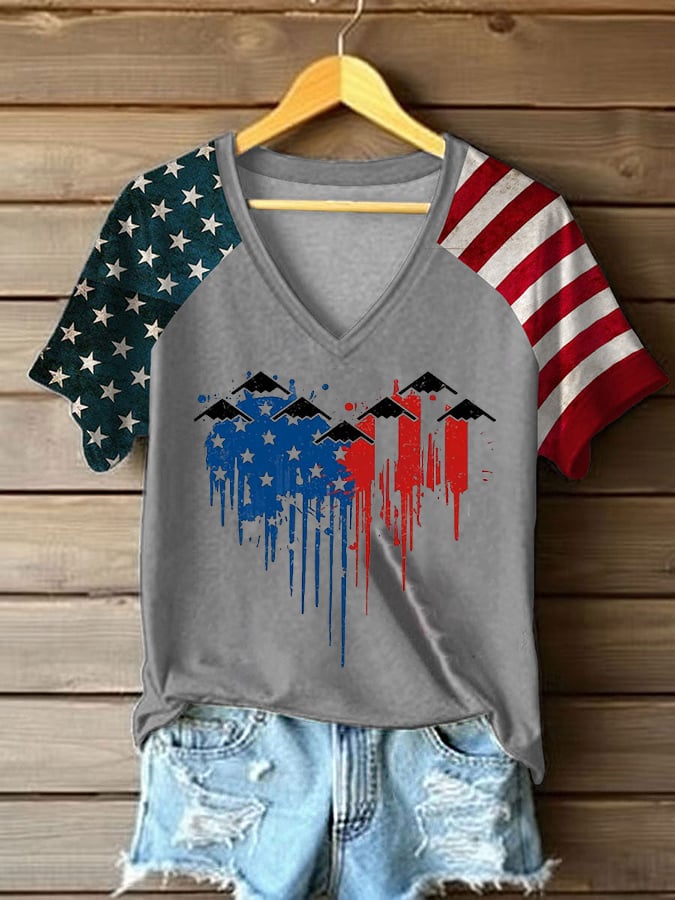 Women's Midnight Hammer Print Casual T-Shirt