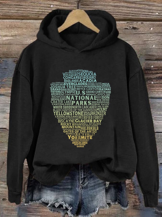 Women's 63 National Park Ranger Print Sweatshirt