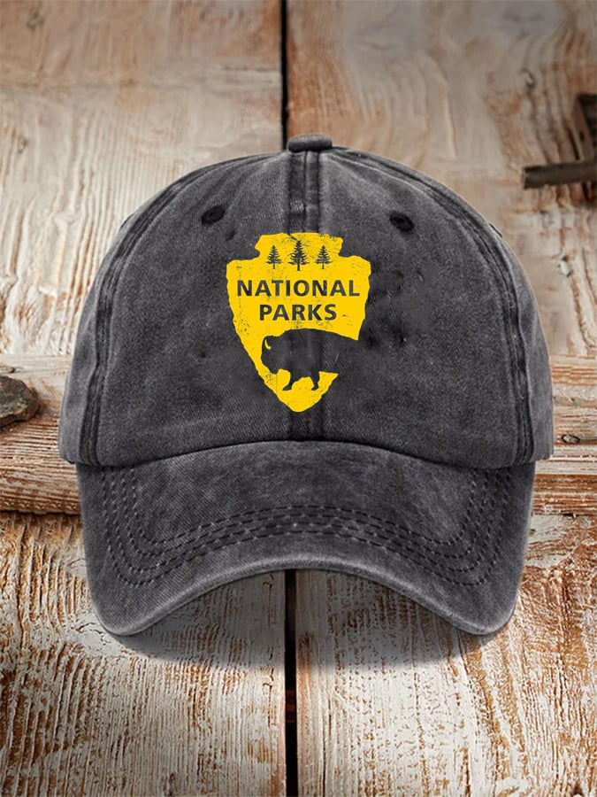 Unisex Fashion National Park Print Hat