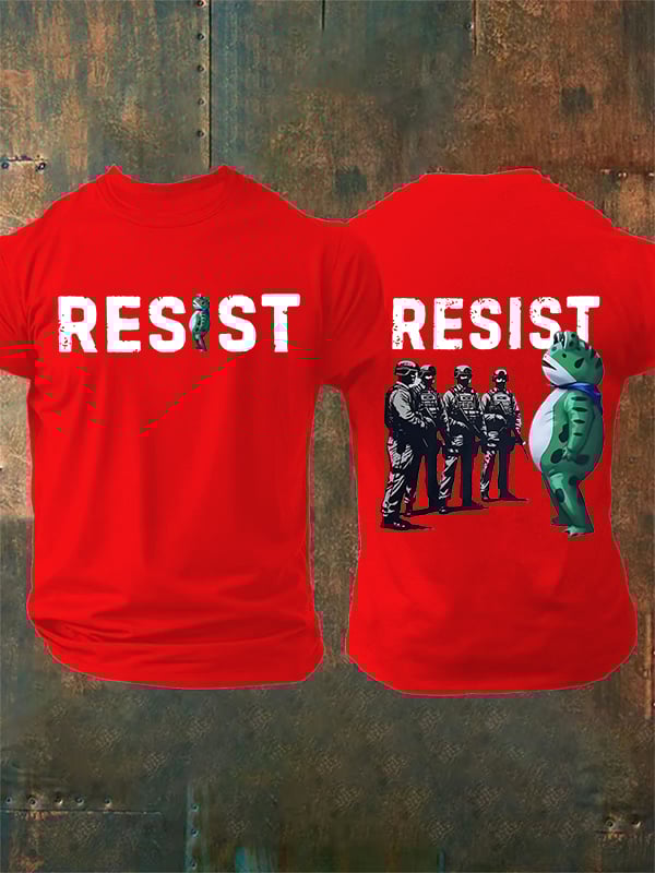 Men's Portland Frog Resist Print T-shirt