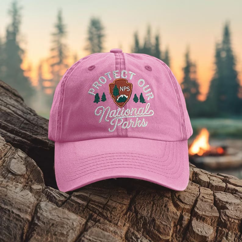 Unisex National Forest Park Print Hat