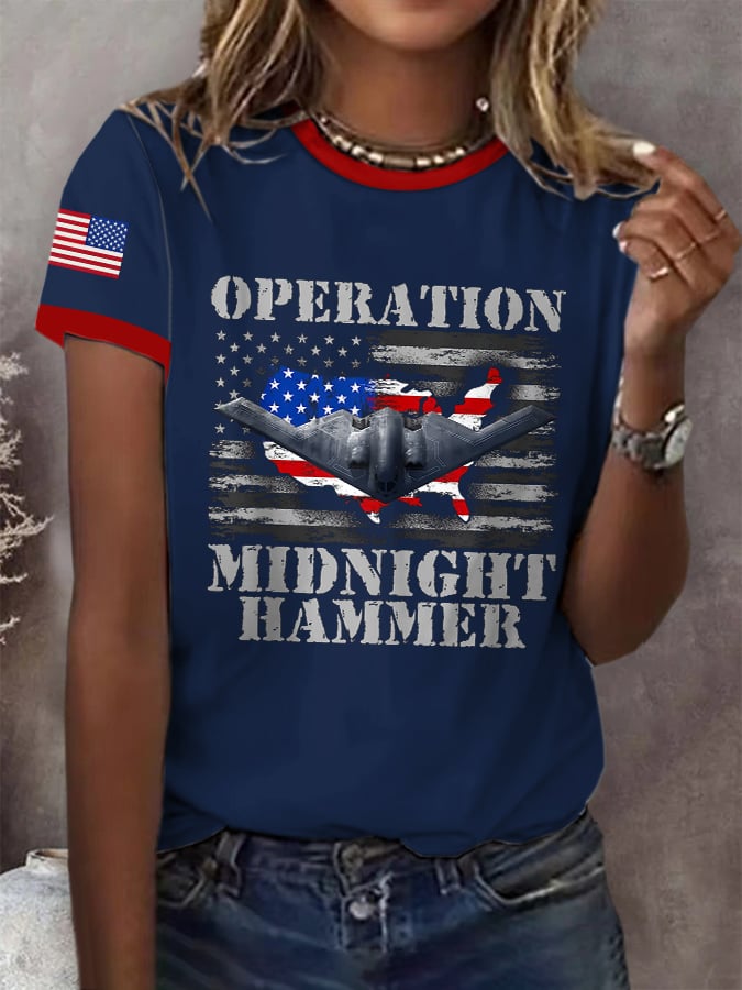 Women's Operation Midnight Hammer Short-sleeved T-shirt