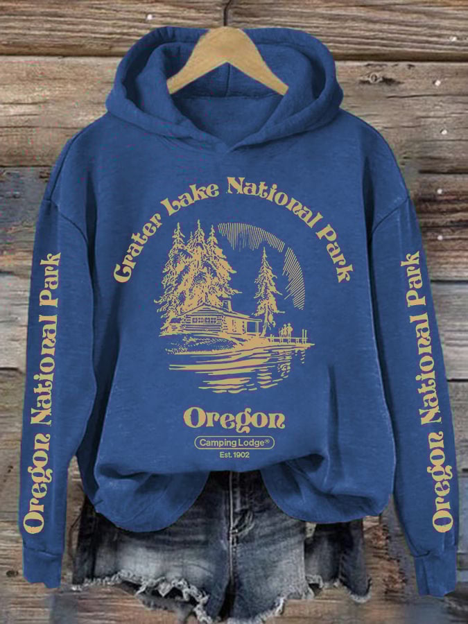 Women's National Parks Printed Sweatshirt