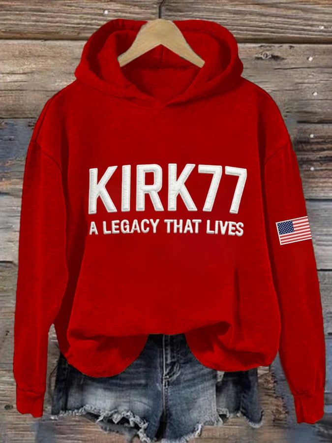 Women's Kirk77 A Legacy That Lives Print Sweatshirt