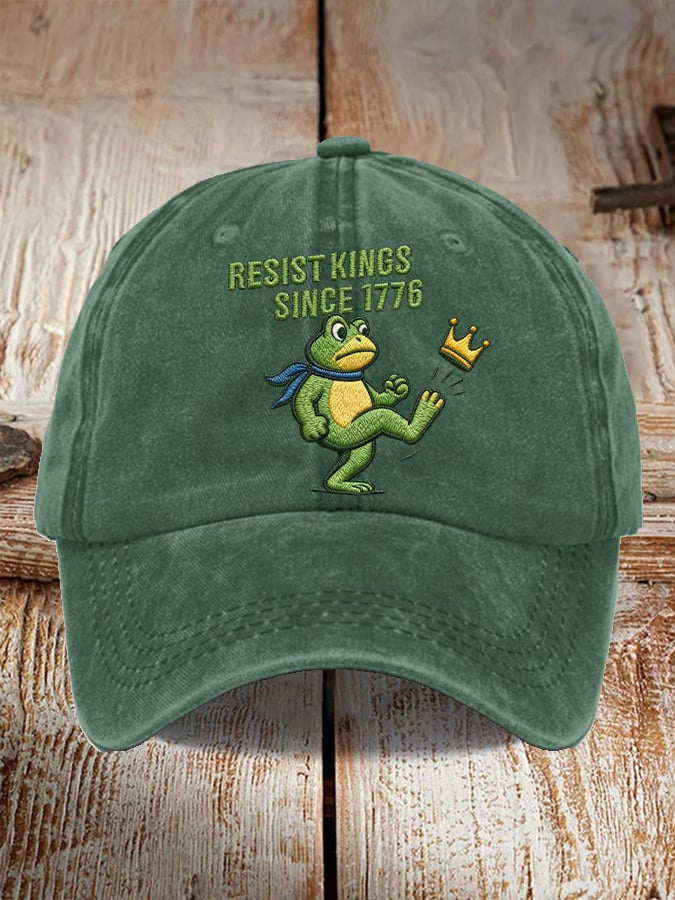 Unisex Resist Frog Baseball Cap
