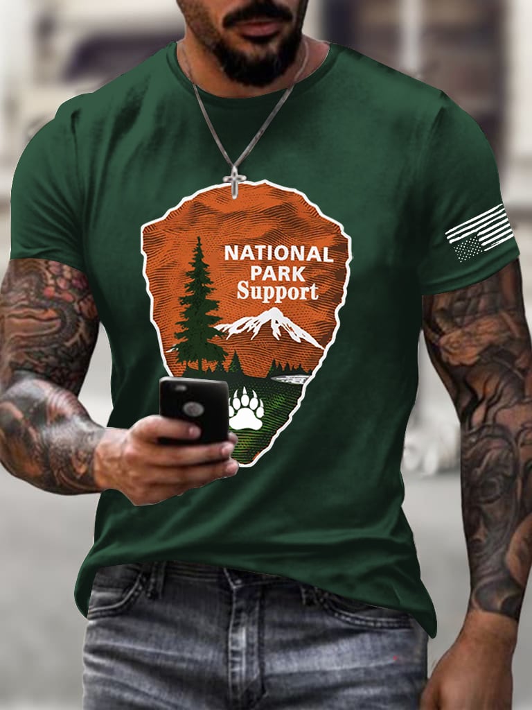Men's Protect Our National Parks Print T-Shirt