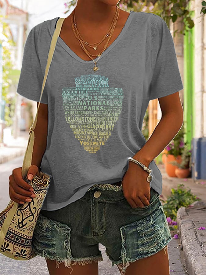 Women's 63 National Park Ranger Print T-Shirt