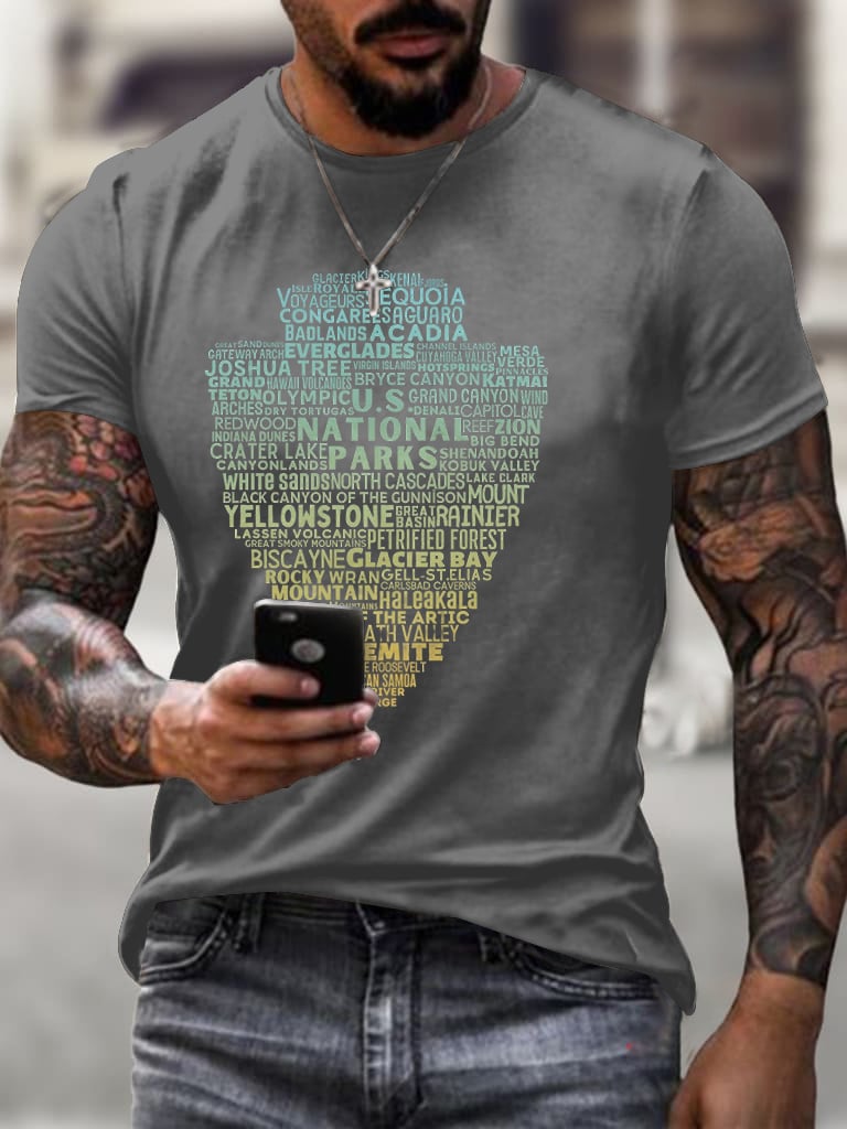 Men's 63 National Park Ranger Print T-Shirt