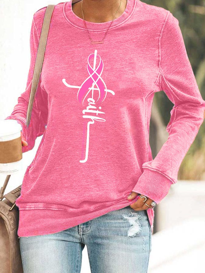 Fashion Print Long Sleeve Sweatshirt