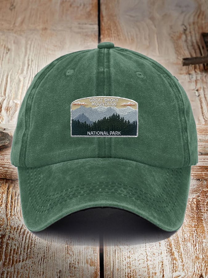 Unisex Great Smoky Mountains National Park Print Hat