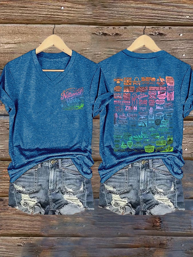 Women's National Parks Print T-Shirt