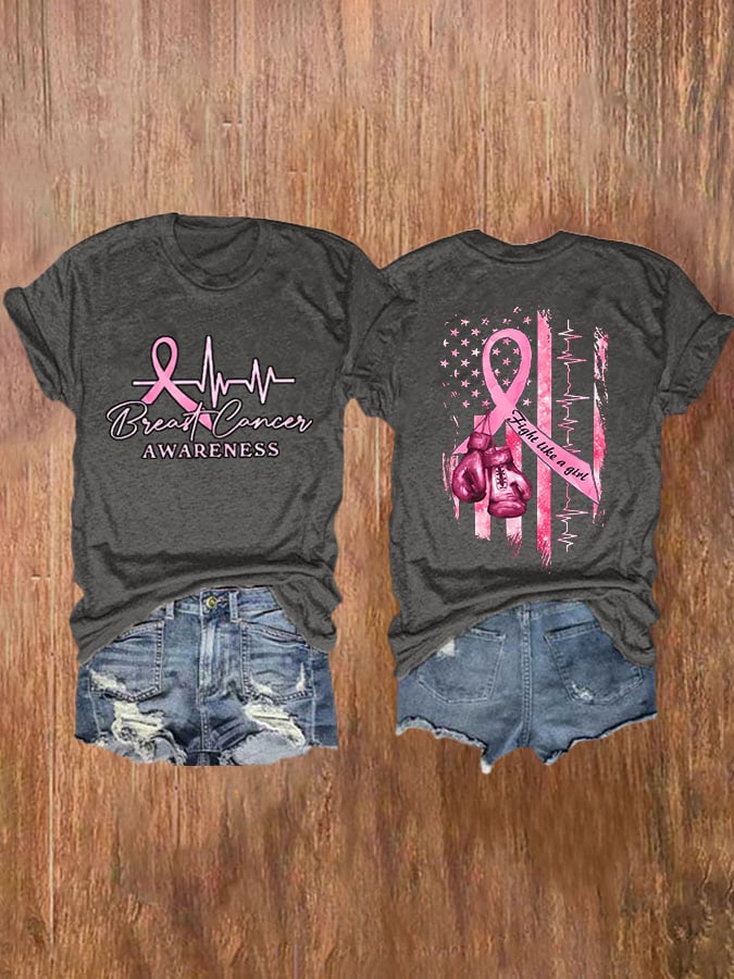 Women's Casual Printed Short Sleeve T-Shirt