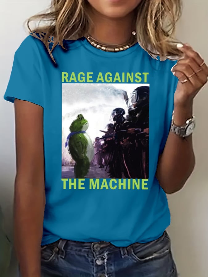 Women's FDT Print Crew Neck T-Shirt