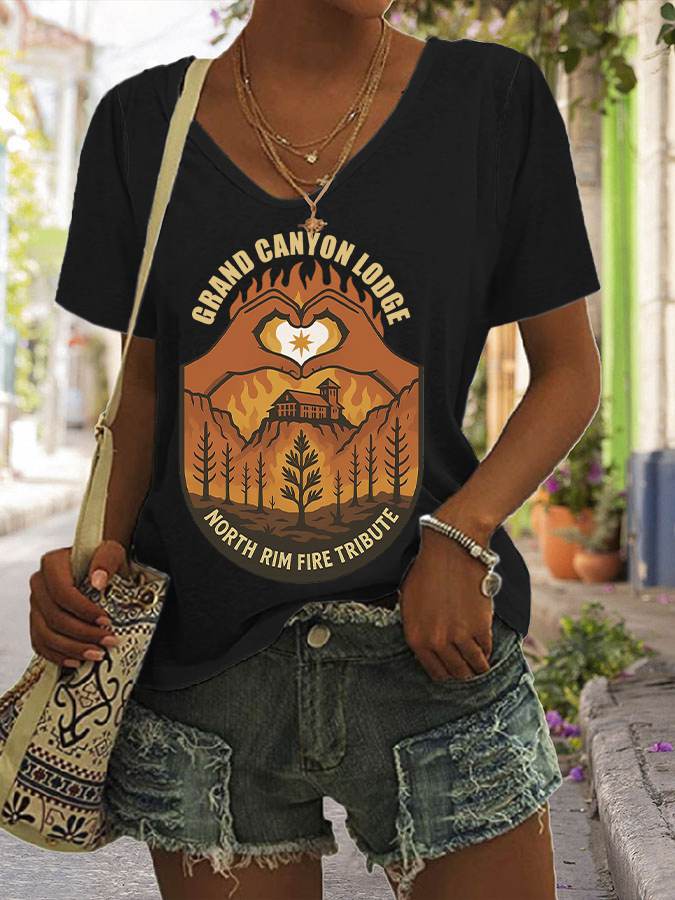 Women's Take These Broken Wings And Learn To Fly Print T-Shirt