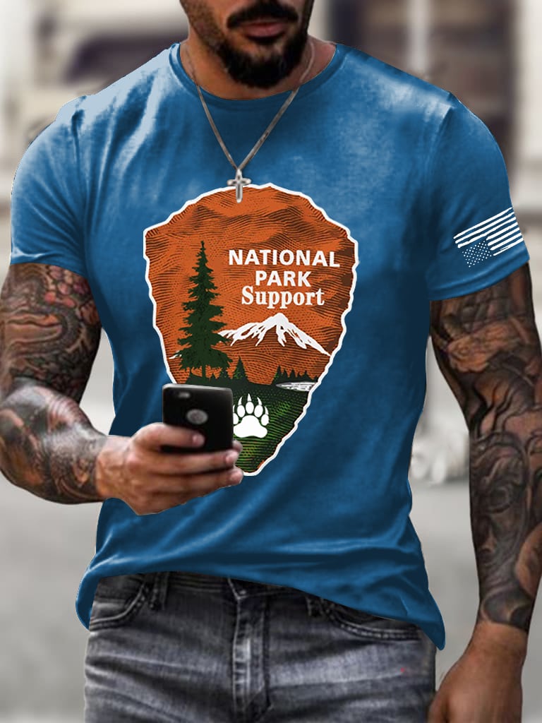 Men's Protect Our National Parks Print T-Shirt