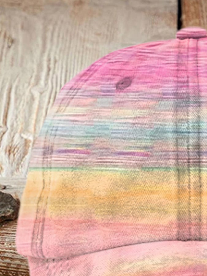 Unisex Breast Cancer Awareness Print Hat