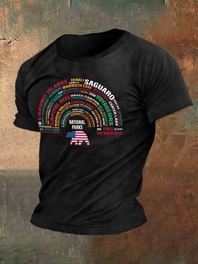 Men's National Park Service Printed T-shirt