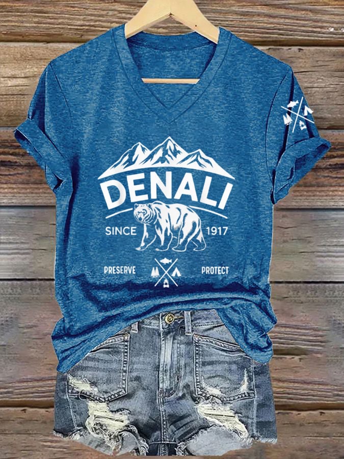 Women's Protect Our National Parks Hot Spots Print T-Shirt