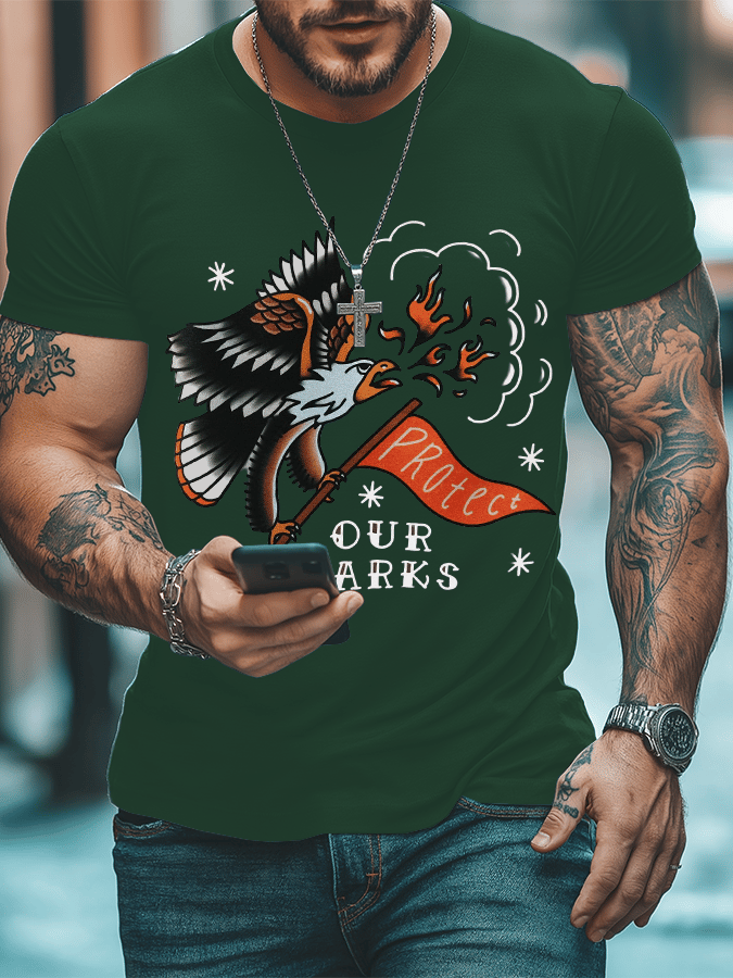 Men's Save The National Parks Print T-Shirt