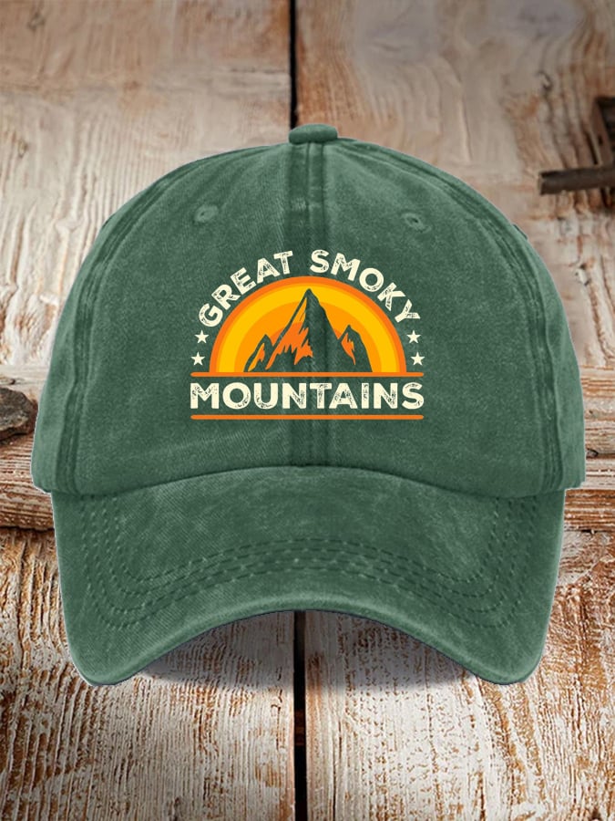 Unisex National Park Print Hat