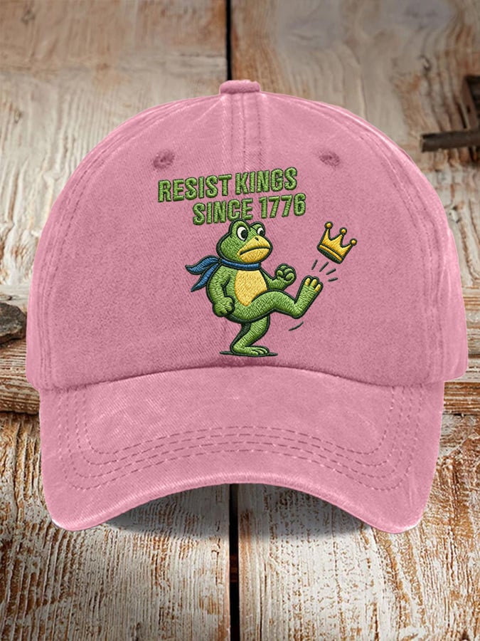 Unisex Resist Frog Baseball Cap