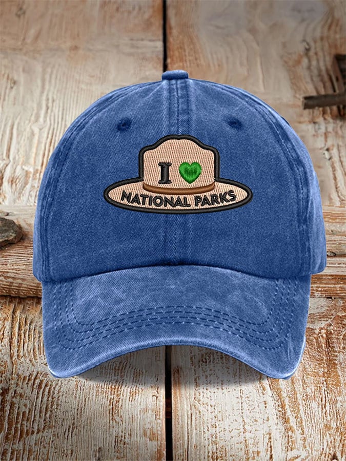 Unisex Support Your Local Park Ranger Print Hat