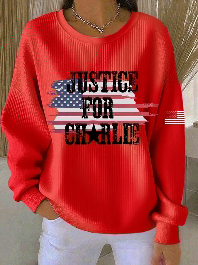 Women's Commemorative Leader Print Casual Hoodie