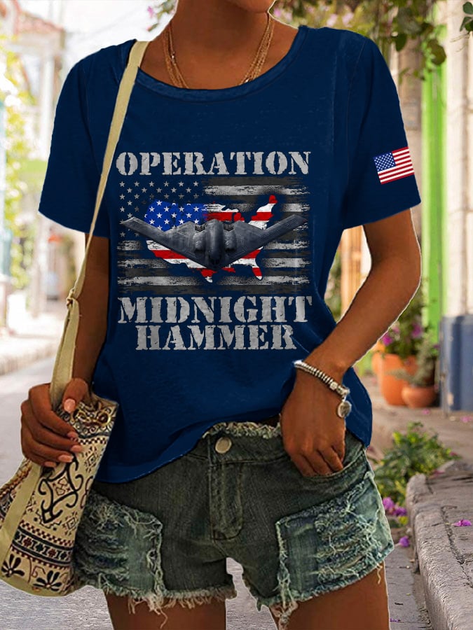 Women's Operation Midnight Hammer Short-sleeved T-shirt