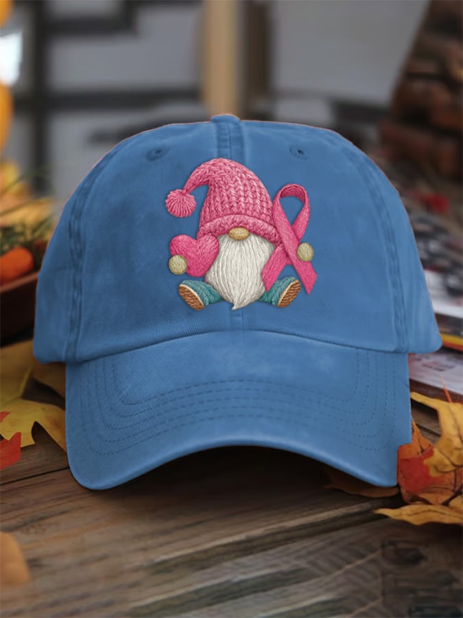 Breast Cancer Awareness Print Baseball Cap