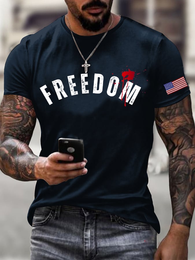 Men's Commemorative Printed T-Shirt