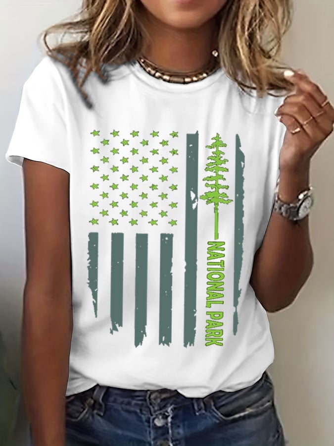 Women's National Park Print T-Shirt