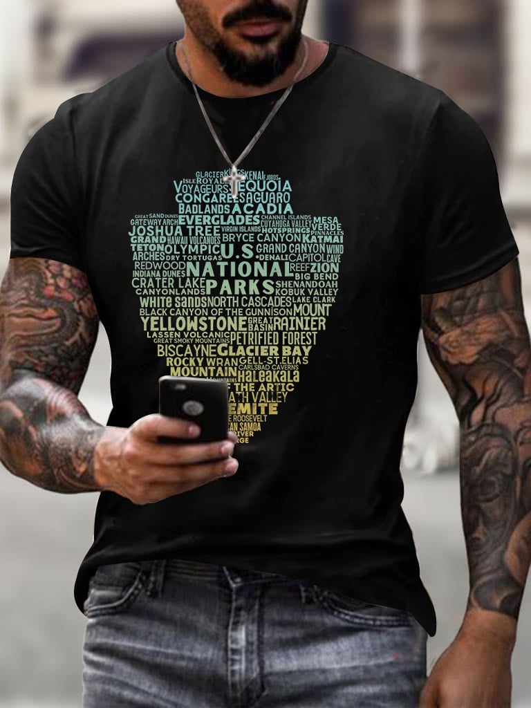 Men's 63 National Park Ranger Print T-Shirt