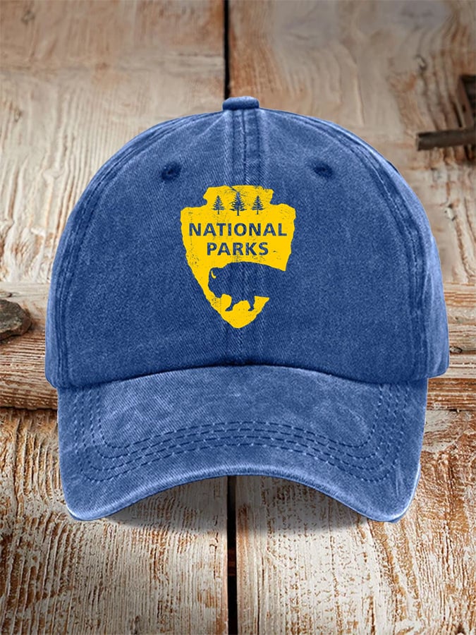 Unisex Fashion National Park Print Hat