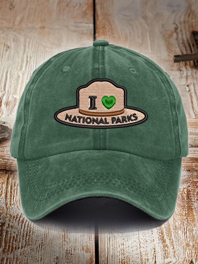 Unisex Support Your Local Park Ranger Print Hat