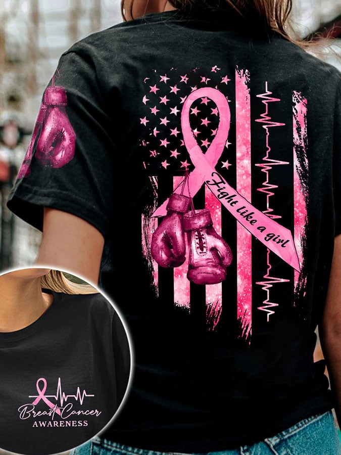 Fashion Print Short Sleeve T-Shirt