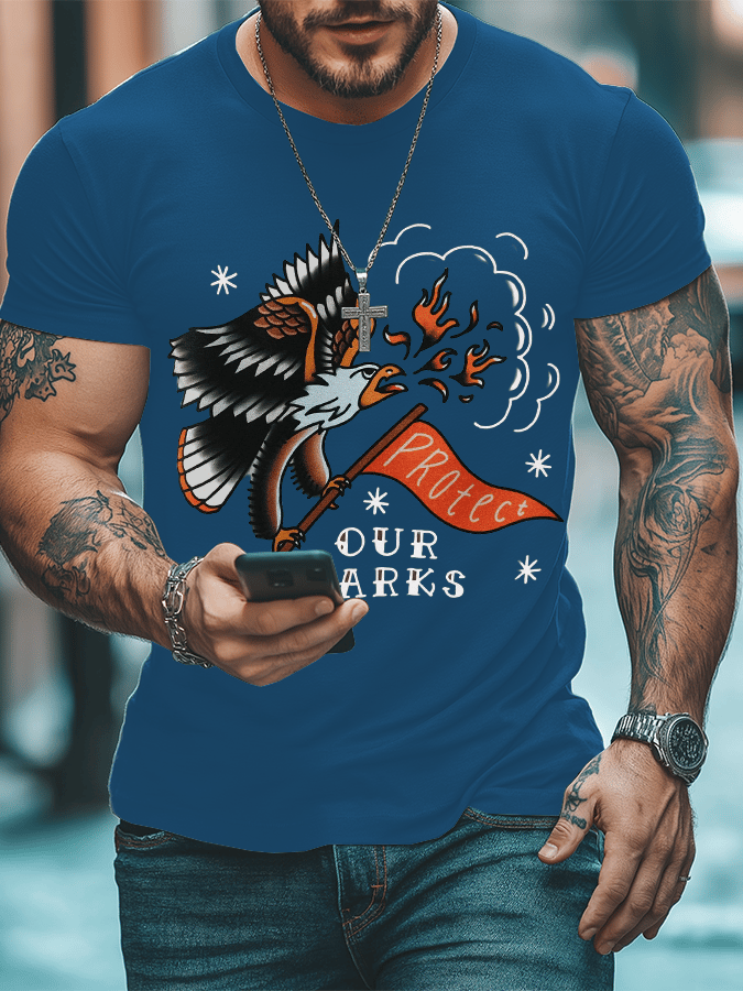 Men's Save The National Parks Print T-Shirt