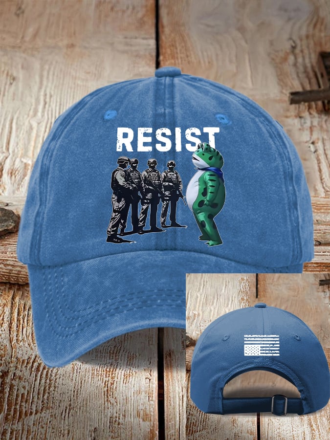 Unisex Retro Resist Frog Hat