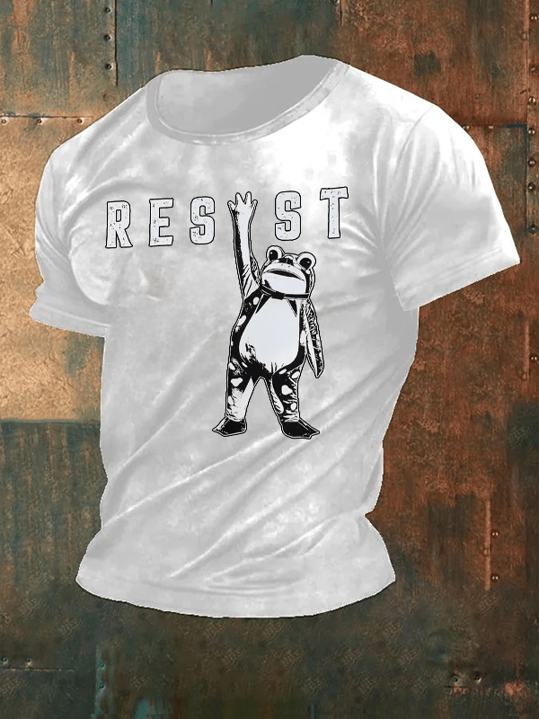 Men's Portland Frog Resist print T-Shirt