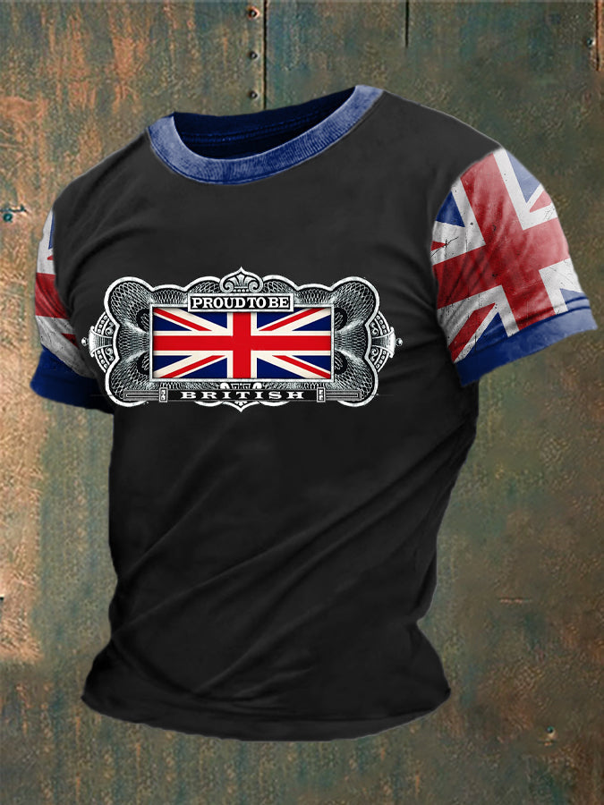 Men's British Proud Printed T-Shirt