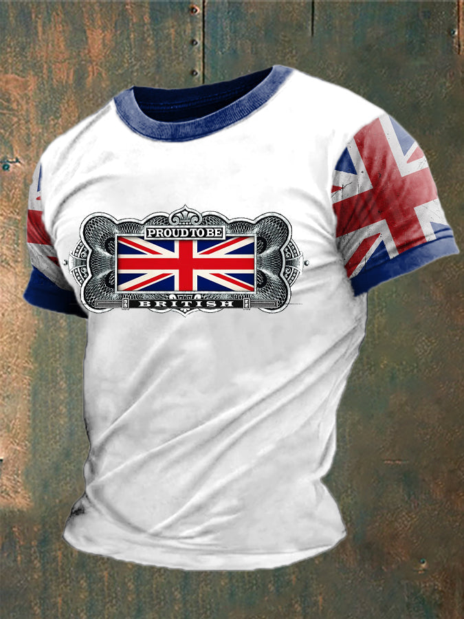 Men's British Proud Printed T-Shirt