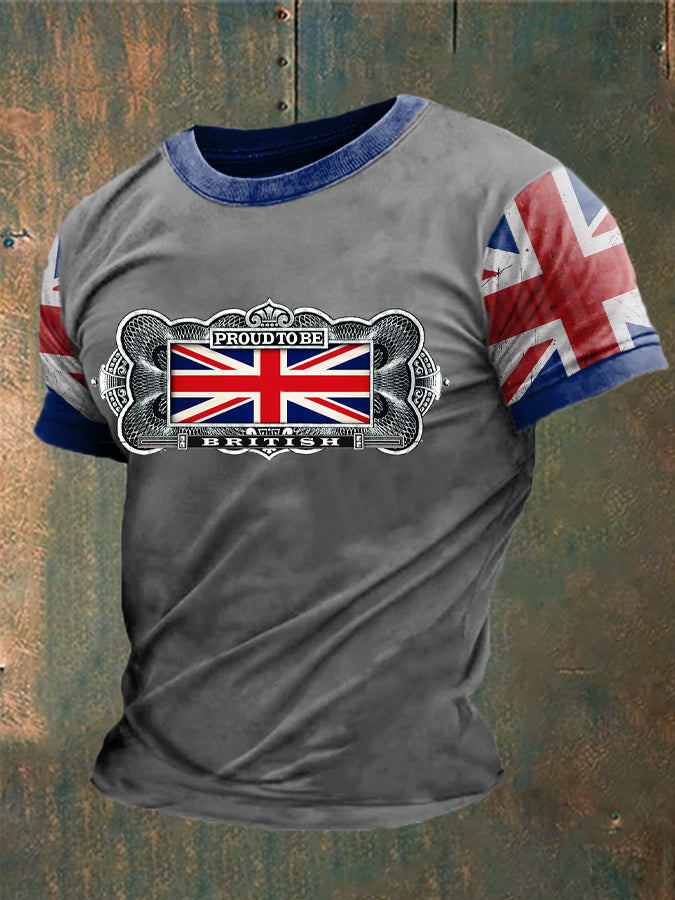 Men's British Proud Printed T-Shirt