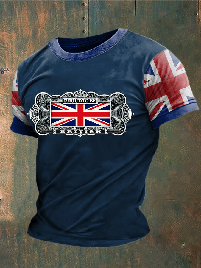 Men's British Proud Printed T-Shirt