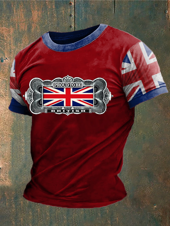 Men's British Proud Printed T-Shirt